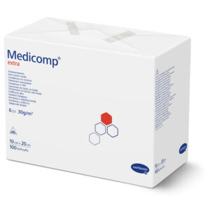 MEDICOMP extra Kompressen 10x20 cm unsteril