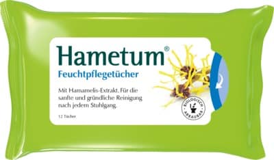 Hametum Feuchtpflegetücher mit Hamamelis