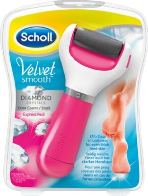 Scholl Velvet smooth Express Pedi Hornhautentferner pink