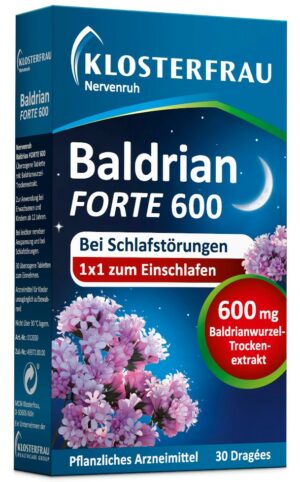 Klosterfrau Nervenruh Baldrian Forte 600