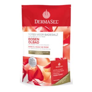 DERMASEL Totes Meer Badesalz+Rose