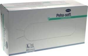 PEHA-SOFT Latex Handschuh unsteril puderfrei Gr. L