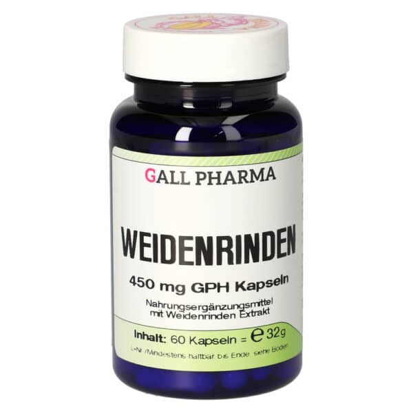 Weidenrinden 450 mg Gph Kapseln