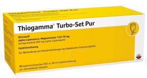 THIOGAMMA Turbo Set Pur Injektionsflaschen