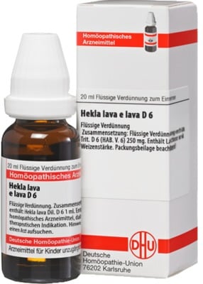 HEKLA lava e lava D 6 Dilution