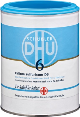 BIOCHEMIE DHU 6 Kalium sulfuricum D 6