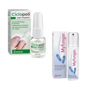 Ciclopoli gegen Nagelpilz + Myfungar Schuhspray Set