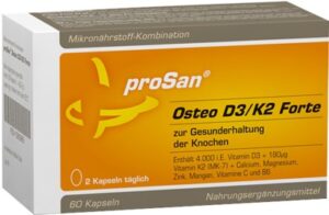 PROSAN Osteo D3/K2 Forte Kapseln