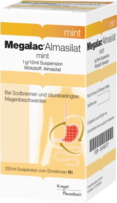 Megalac Almasilat mint Flasche