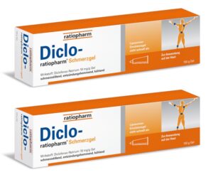 Diclo-ratiopharm Schmerzgel Doppelpack