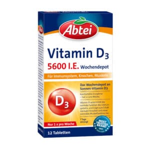 Abtei Vitamin D3 5.600 I.E. Wochendepot