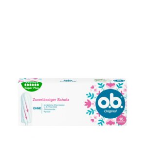 O.B. Tampons super plus