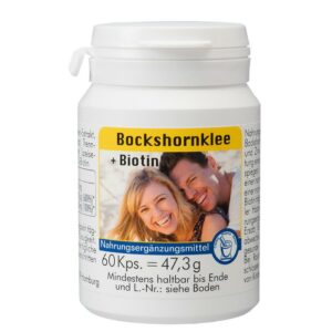 BOCKSHORNKLEE+Biotin Kapseln