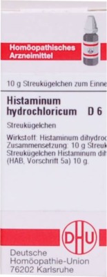 HISTAMINUM hydrochloricum D 6 Globuli