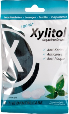 MIRADENT Xylitol Drops zuckerfrei Mint