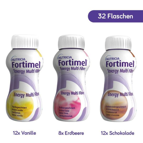 Fortimel Energy Multi Fibre Trinknahrung Mix