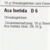 ASA FOETIDA D 6 Globuli