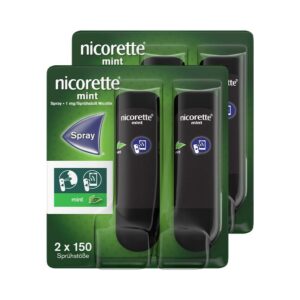 nicorette mint Spray 4er Set