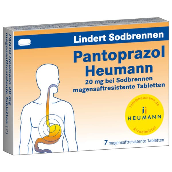 Pantoprazol Heumann 20mg bei Sodbrennen