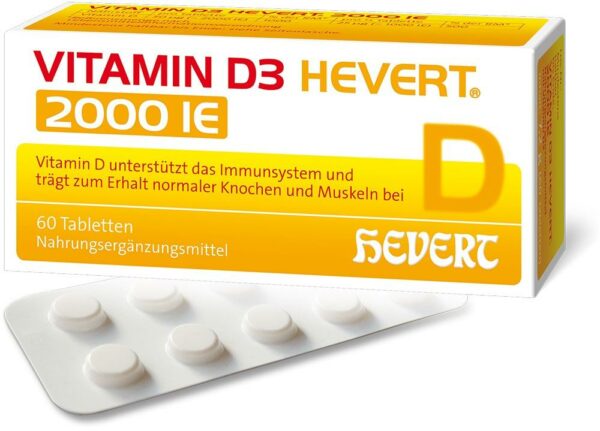 VITAMIN D3 HEVERT 2.000 I.E.