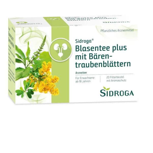 SIDROGA Blasentee plus mit Bärentraubenblättern