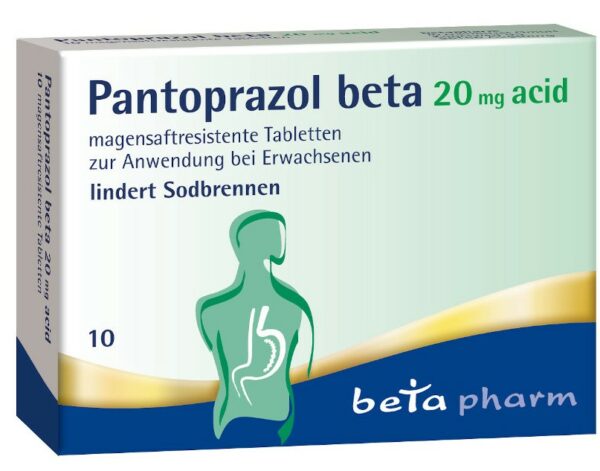 Pantoprazol beta 20 mg  acid