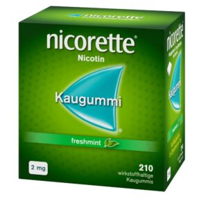 nicorette Nicotin Kaugummi freshmint