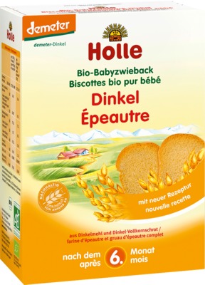 HOLLE Bio Baby Dinkel Zwieback