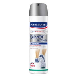 Hansaplast footexpert silver active Fußsspray