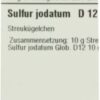 SULFUR JODATUM D 12 Globuli