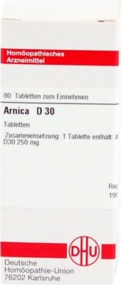 ARNICA D 30 Tabletten