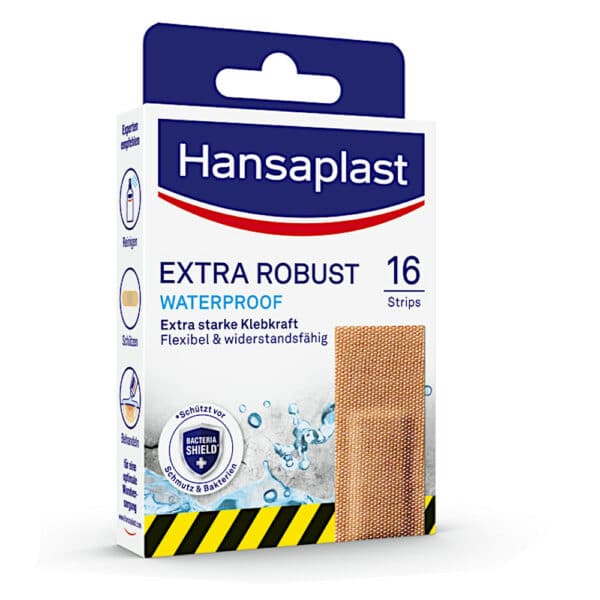 Hansaplast EXTRA ROBUST  WATERPROOF 16 Strips