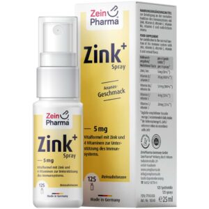 Zein Pharma Zink + Spray Ananas Geschmack 5 mg