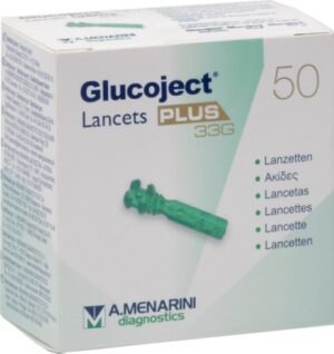 GLUCOJECT Lancets PLUS 33 G