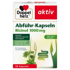 Doppelherz aktiv Abführ-Kapseln Rizinol 1000mg