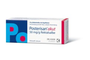 Posterisan akut 50mg/g Rektalsalbe