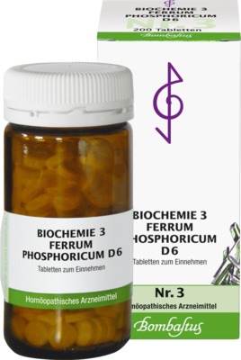 BIOCHEMIE 3 Ferrum phosphoricum D 6