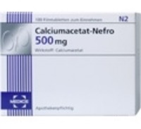 CALCIUMACETAT NEFRO 500 mg