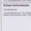 KALIUM BICHROMICUM D 30 Globuli