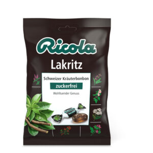 Ricola Lakritz Schweizer Kräuterhbonbon zuckerfrei