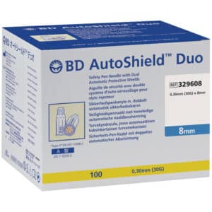 BD AUTOSHIELD Duo Sicherheits Pen Nadel 8 mm