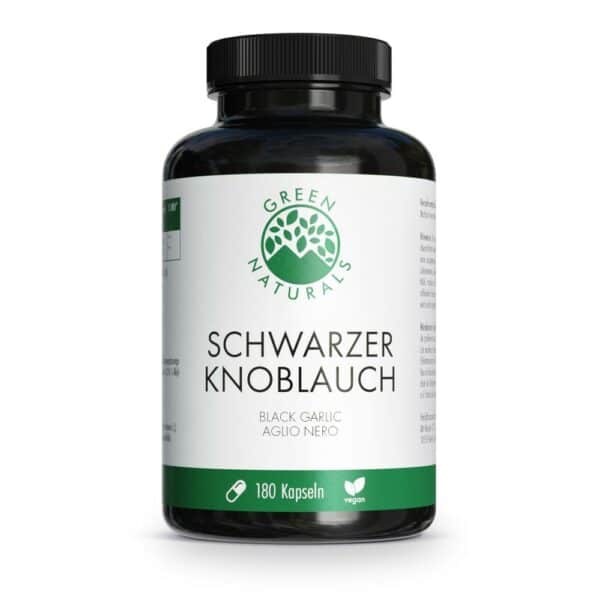 GREEN NATURALS Schwarzer Knoblauch 750 mg