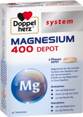 Doppelherz system MAGNESIUM 400 DEPOT