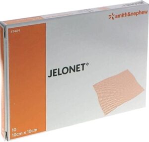 JELONET Paraffingaze 10x10 cm steril