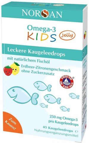 NORSAN Omega-3 KIDS Jelly Fischöl Dragees