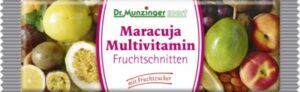 Dr. Munzinger Maracuja Multivitamin Fruchtschnitte