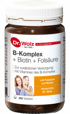 Dr. Wolz B-Komplex + Biotin + Folsäure