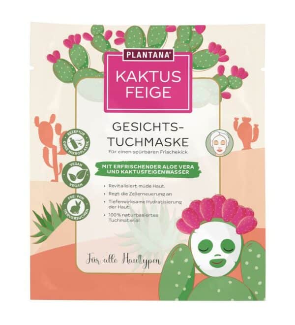 Gesichtstuchmaske Kaktusfeige