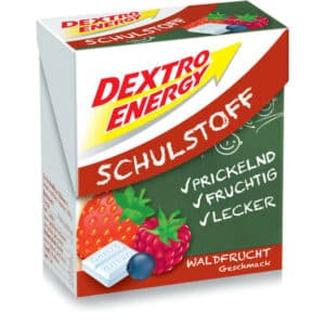 DEXTRO ENERGY Schulstoff Waldfrucht Täfelchen