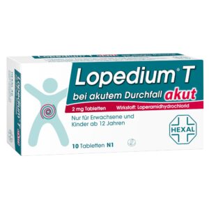 Lopedium T akut bei akutem Durchfall